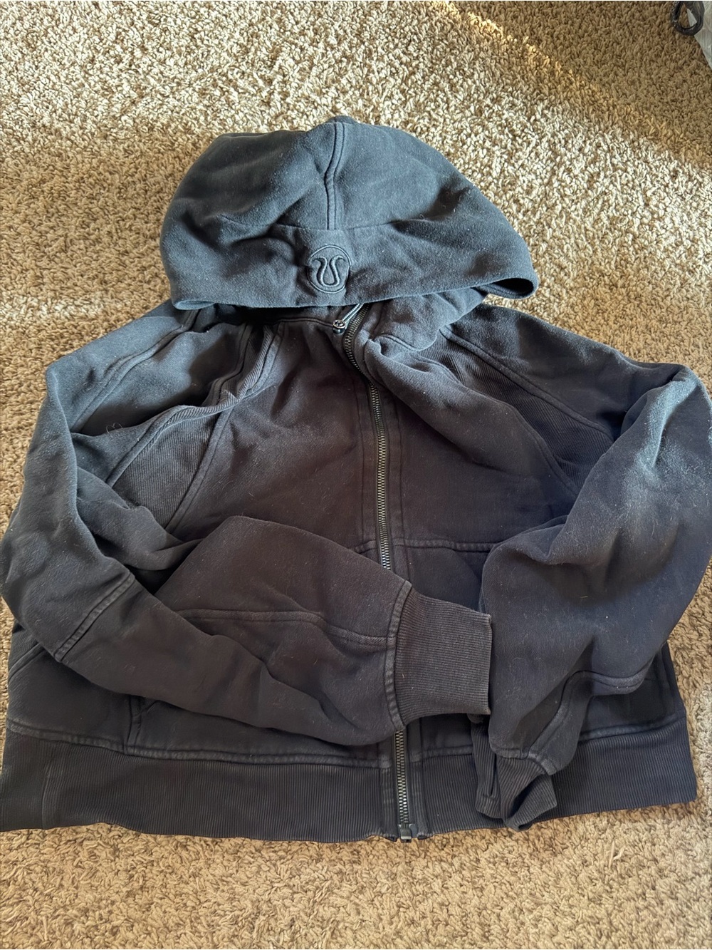 Lululemon full zip scuba hoodie